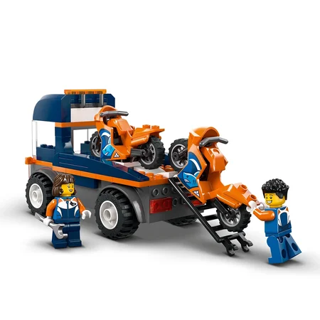 LEGO® CITY Motorrad-Transporter