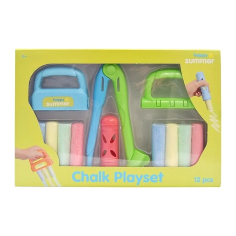 Happy Summer Kreidespielset 12 Teile