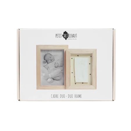 Petit Artichaut Duo Rahmen, Baby Abdruck - Jolis Cœurs