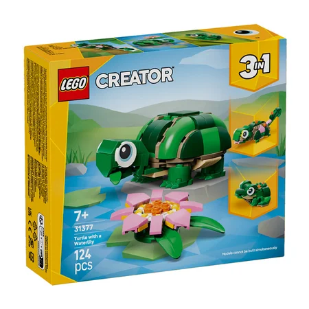 LEGO® CREATOR Schildkröte mit Seerosenblüte