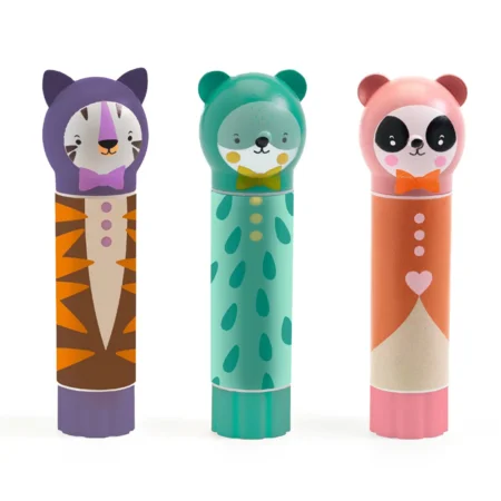 Djeco Lovely Paper Klebestift mit Tiermotiv, verschiedene Varianten