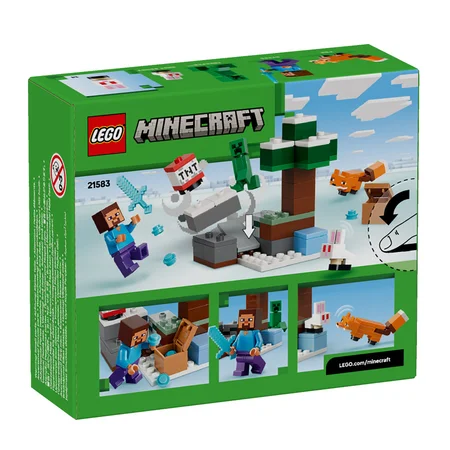 LEGO® MINECRAFT Steves Taiga-Abenteuer