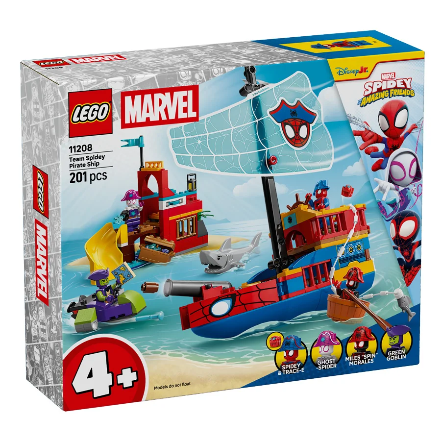 LEGO® MARVEL Team Spideys Piratenschiff