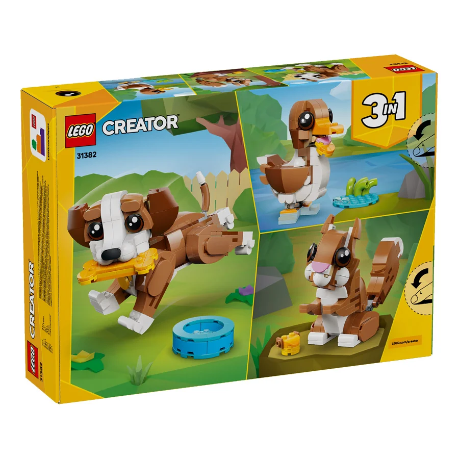 LEGO® CREATOR Niedliche Tiere: Verspielter Welpe