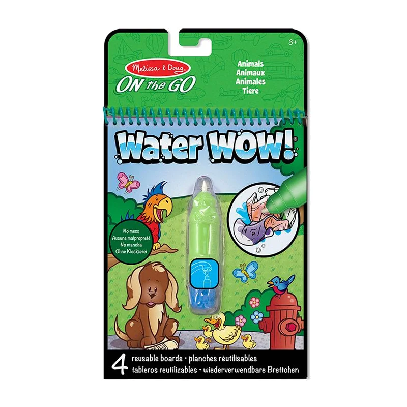 Melissa and Doug Water Wow, Tiere