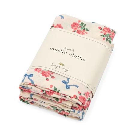 Konges Sløjd 3er-Pack Stoffwindeln, bella rosita