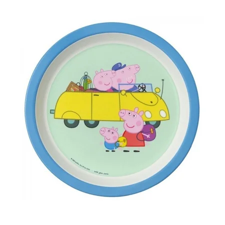 Peppa Pig Teller mit Auto