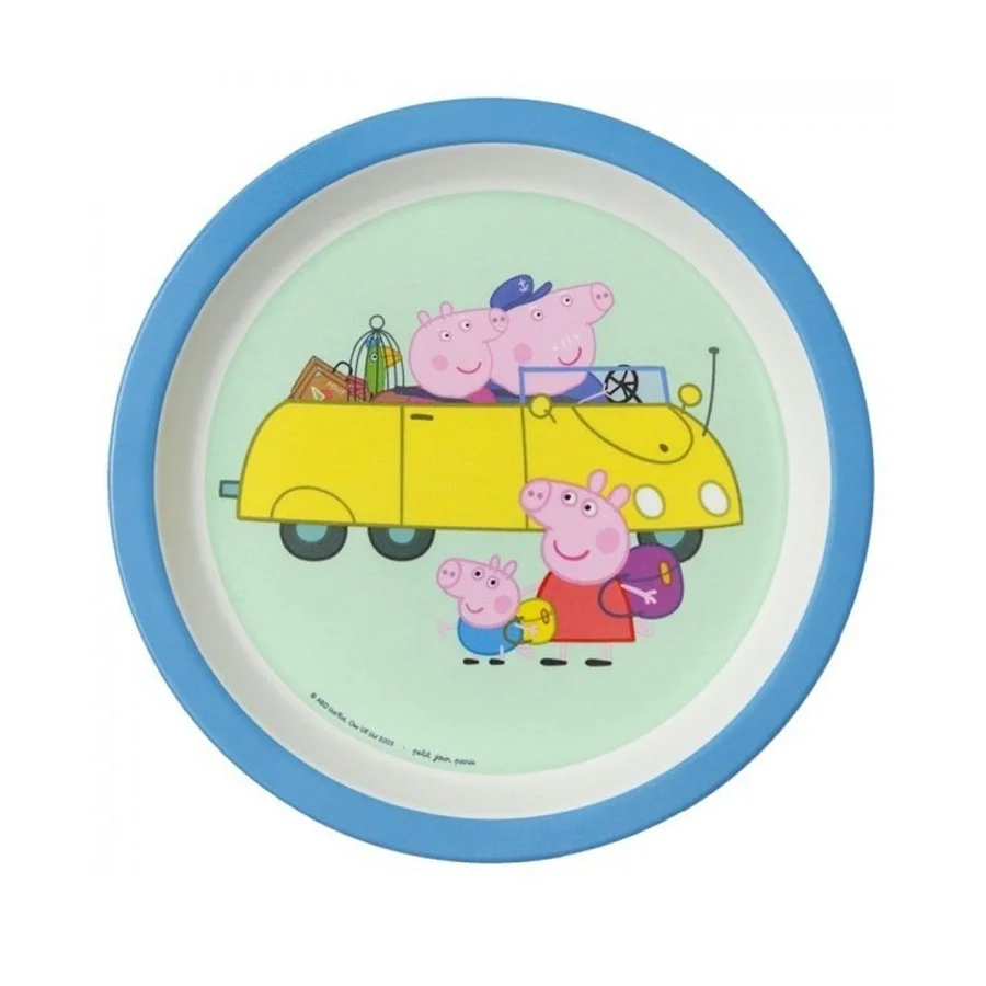 Peppa Pig Teller mit Auto