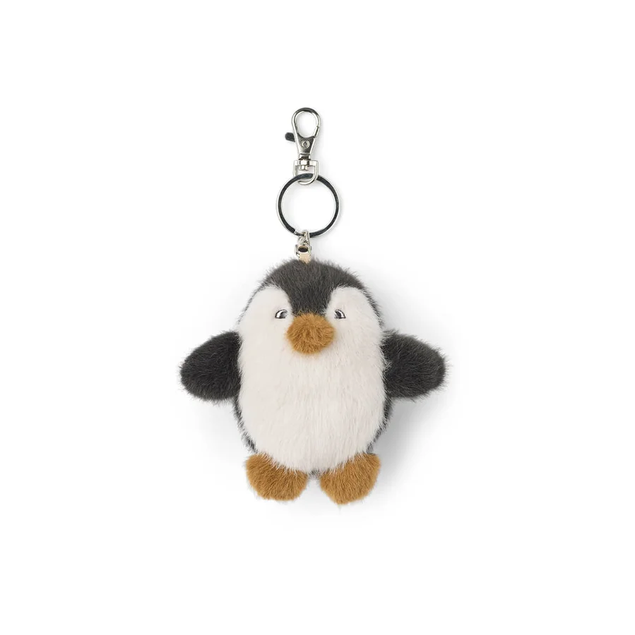 Liewood Alfredo Pinguin-Schlüsselanhänger, Sandy/Dark Grey