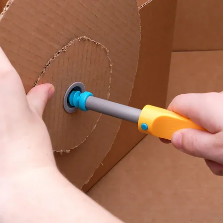 MakeDo Schrauben für Pappe, 120 Stück