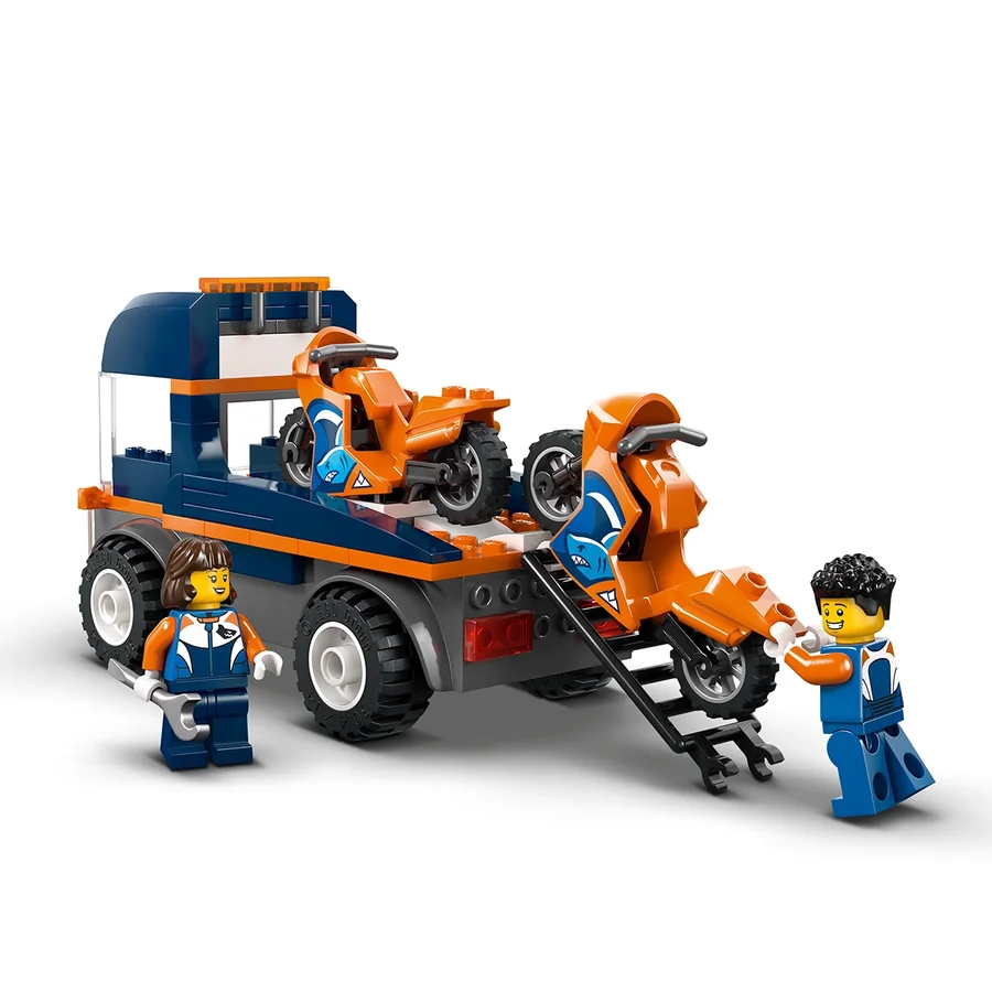 LEGO® CITY Motorrad-Transporter