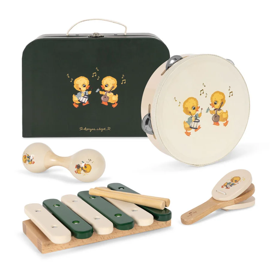 Konges Sløjd Musik Set, Green