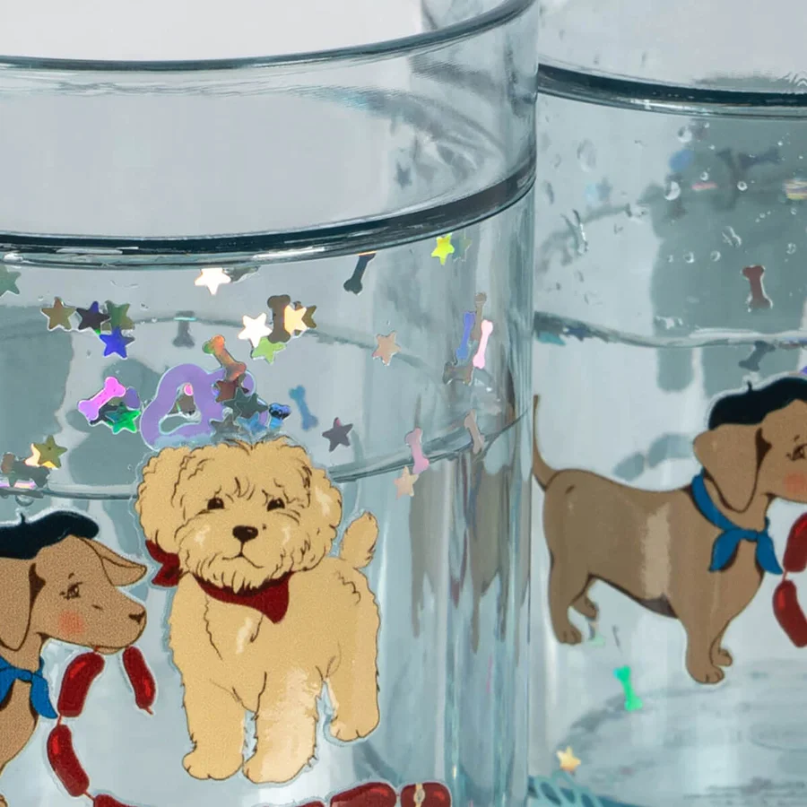 Konges Sløjd 2er-Pack Glitzerbecher, Today´s Special