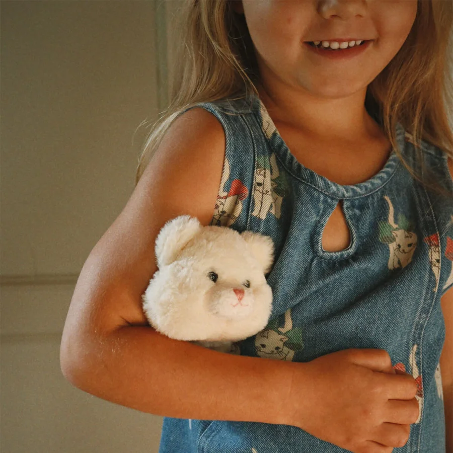 Konges Sløjd Wendbares Plüschtier, Beige