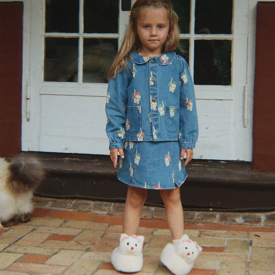 Konges Sløjd Kitty Hausschuhe, Off White