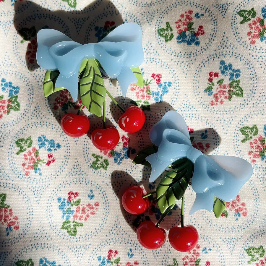 Konges Sløjd 2er-Pack Amarena Haarspangen