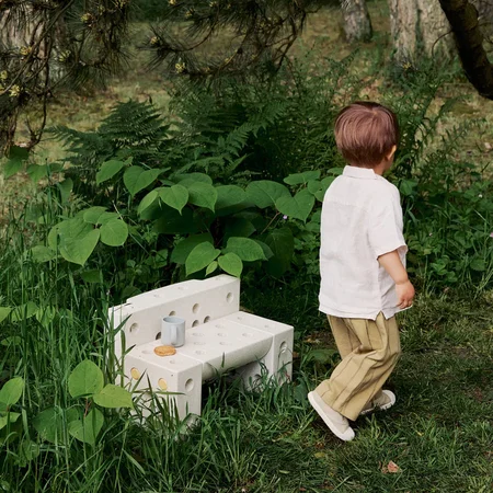 MODU Explorer Set, 19 Teile - Sand Grey/Honey Yellow