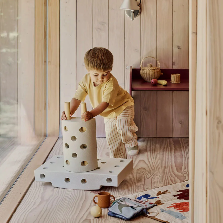 MODU Curiosity Set, 13 Teile - Sand Grey/Honey Yellow