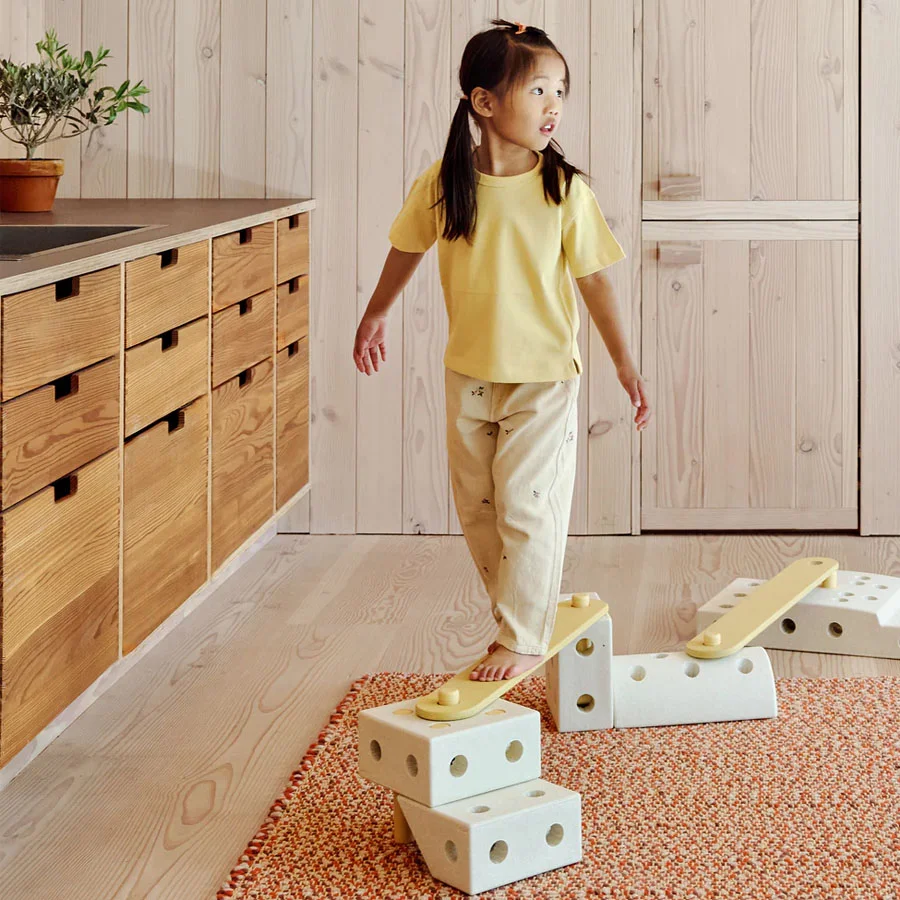 MODU Schwebebalken, 2 Stück - Honey Yellow