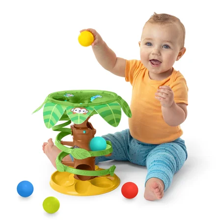 Bright Starts Tropical Twirl™ Kugelbahn-Spielzeug