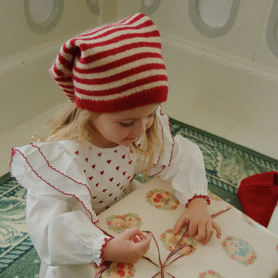 Konges Sløjd Gestrickte Weihnachtsmütze