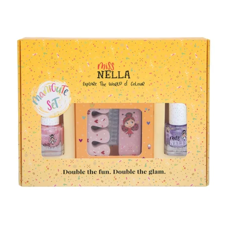 Glitter Maniküre-Set, Miss Nella 