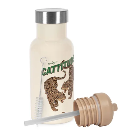 Konges Sløjd Thermo Flasche, Cattitude