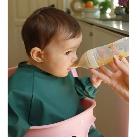 Konges Sløjd 2er-Pack Lätzchen mit Ärmeln, Kubi/Rain Forest