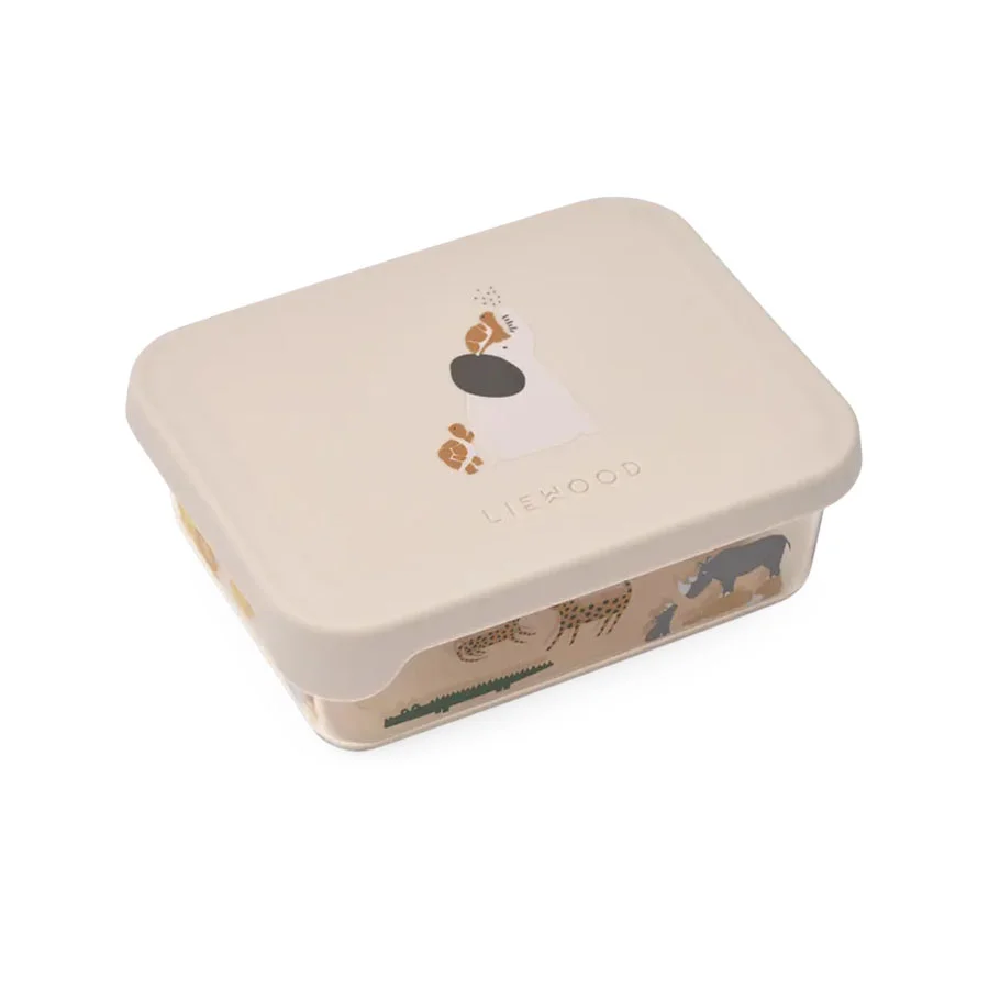 Liewood Ako Tritan Brotdose, all together/sandy