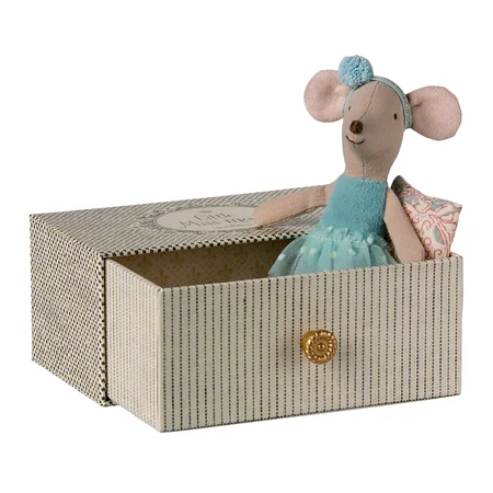 Maileg Kleine Schwester Maus, Ballerina mit Tagesbett