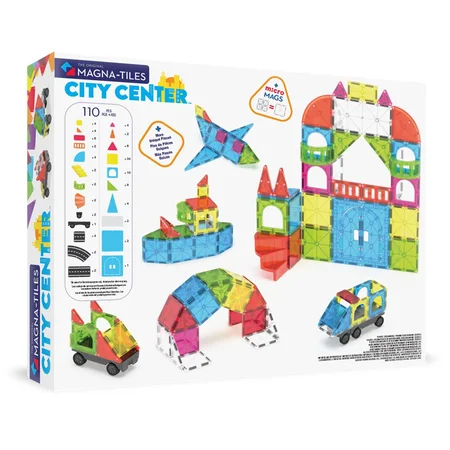Magna-Tiles City Center, 110 Teile