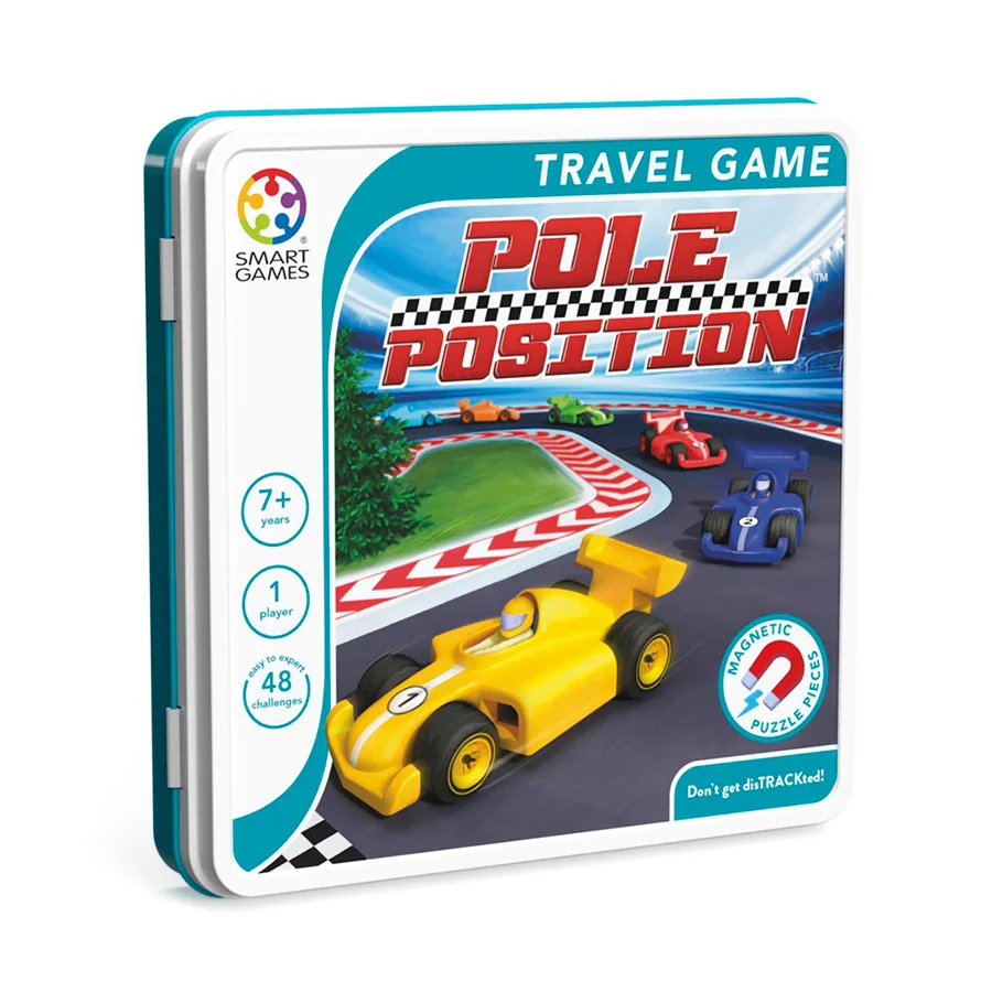 SmartGames Magnetic Travel Tin, Pole Position
