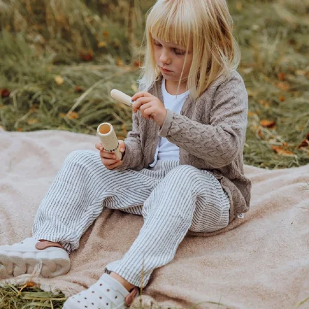 Mamamemo Guiro aus Holz, Harlekin