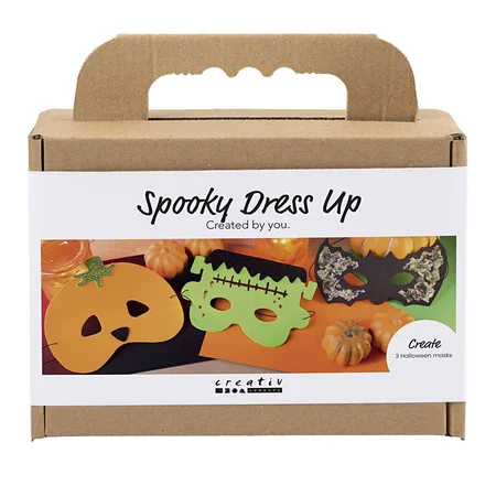 Creativ Company Mini DIY Kit Spooky Verkleidungs-Masken