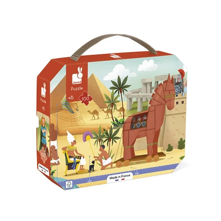 Janod Puzzle Antike und Mythologie, 100 Teile