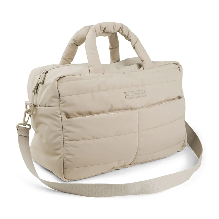 Done by Deer Gesteppte Wickeltasche, sand