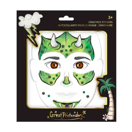 Great Pretenders Dinosaurier Gesichtssticker
