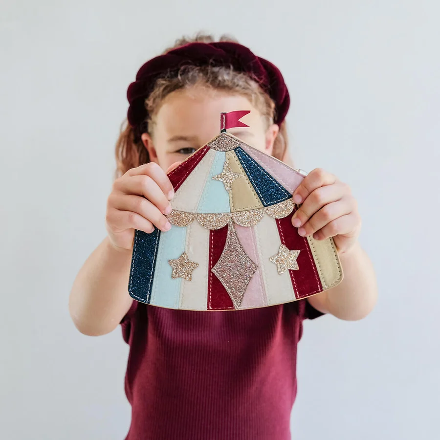 Mimi & Lula Tasche mit Riemen, Tent Circus