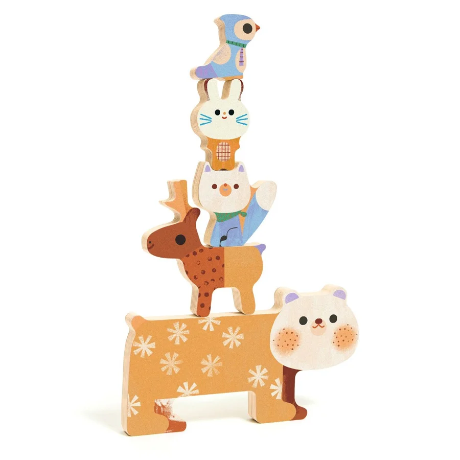 Djeco Puzzle, WoodyStack