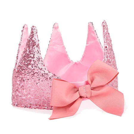Great Pretenders Prinzessinnenkrone mit Pailletten, pink