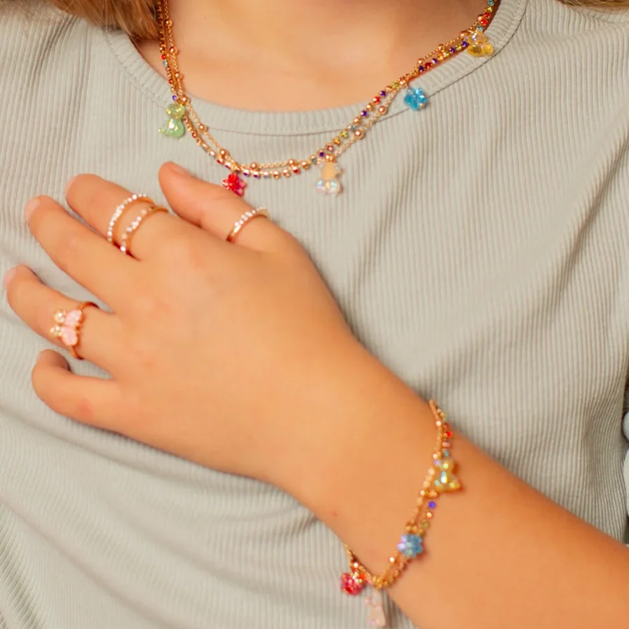 Chic Gummy Glam Halskette, Great Pretenders 