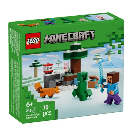 LEGO® MINECRAFT Steves Taiga-Abenteuer
