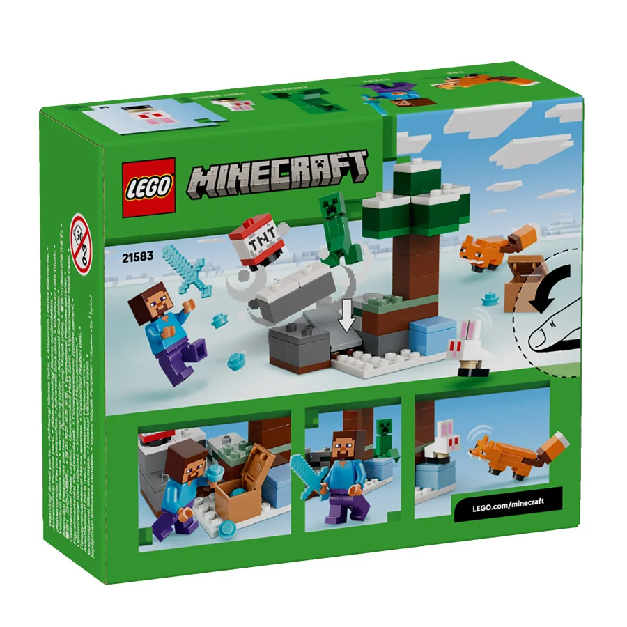 LEGO® MINECRAFT Steves Taiga-Abenteuer