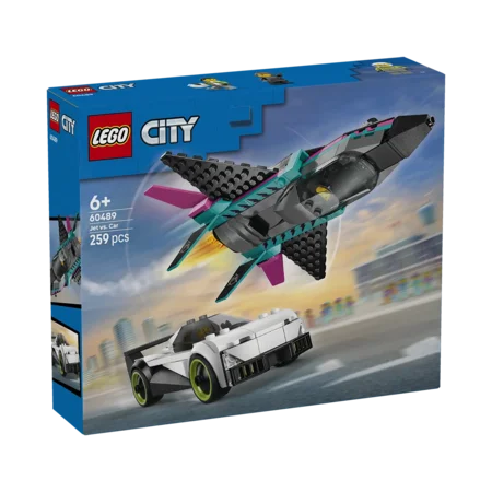 LEGO® CITY Jetfly mit Rennwagen