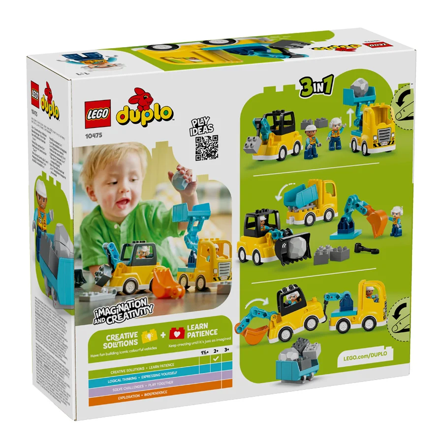 LEGO® DUPLO 3-in-1 Baumaschinen