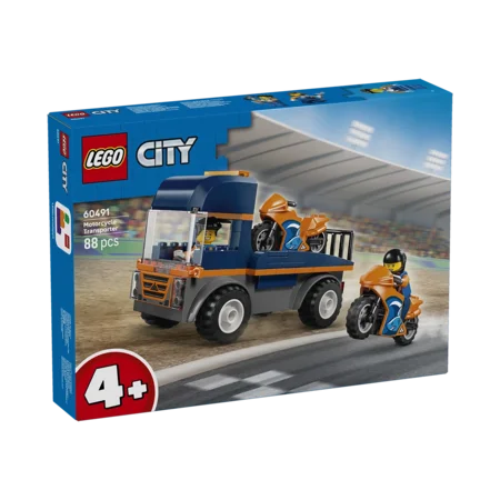 LEGO® CITY Motorrad-Transporter