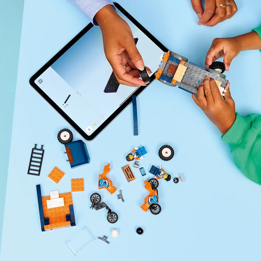 LEGO® CITY Motorrad-Transporter