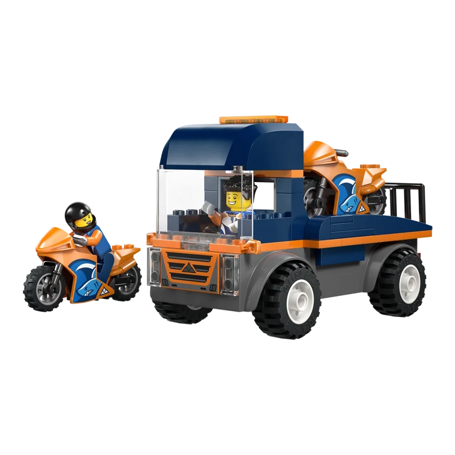 LEGO® CITY Motorrad-Transporter