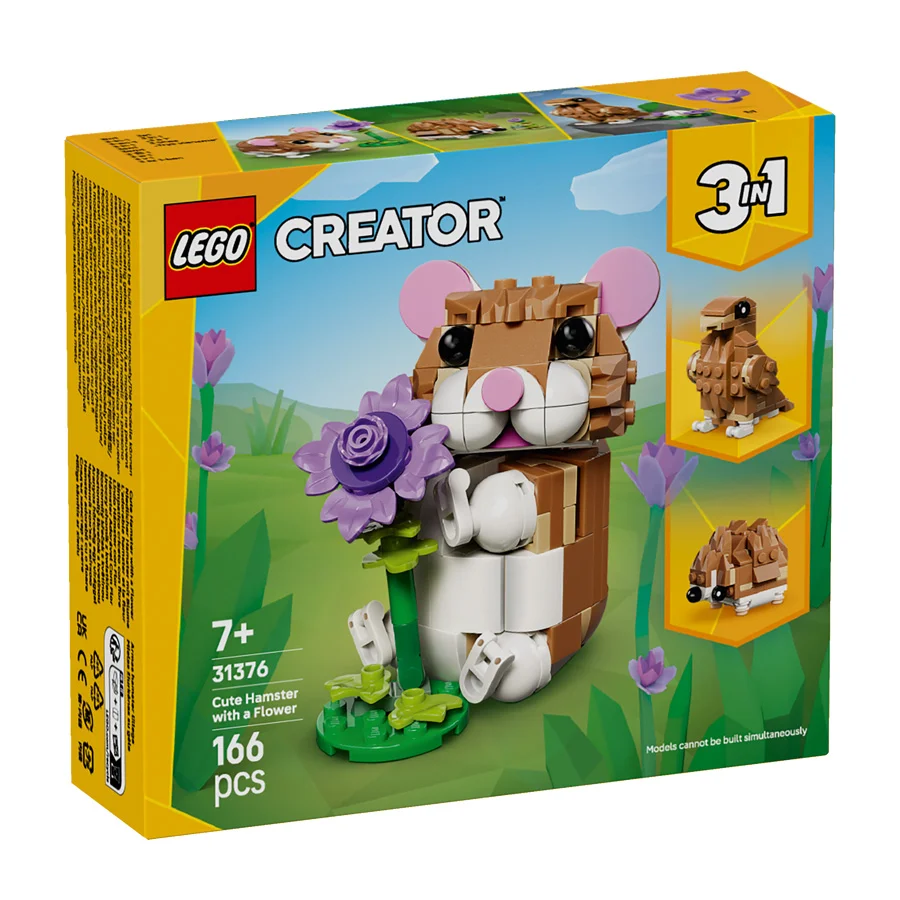 LEGO® CREATOR Süßer Hamster mit Blume