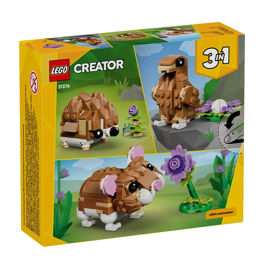 LEGO® CREATOR Süßer Hamster mit Blume